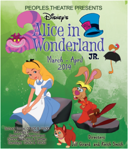 Allice in Wonderland can be seen at the People's Theatre this year.