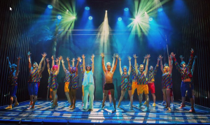 The cast of Joseph and the Amazing Technicolor Dreamcoat