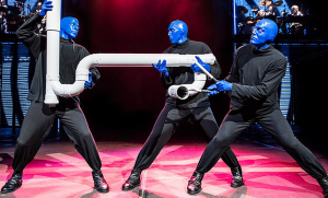 Blue Man Group and the Drumbone