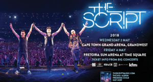 Win Tickets to The Script in Pretoria