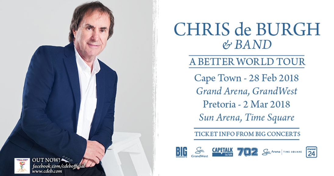 Chris de Burgh: March 2018