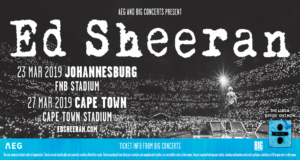 Ed Sheeran *Extra CT  Show Added*: March 2019