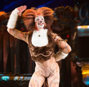 Jarryd Nurden as 'Skimbleshanks' in Cats