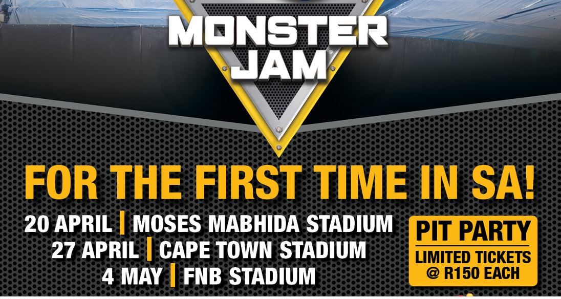 Win Tickets to Monster Jam… and their Famous Pit Parties