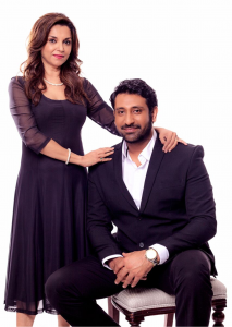 Lillette Dubey and Rahul Brijnath