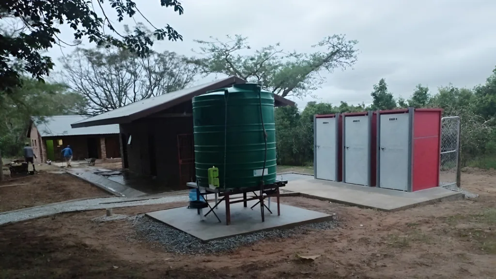 Good Morning Angels school sanitation upgrade
