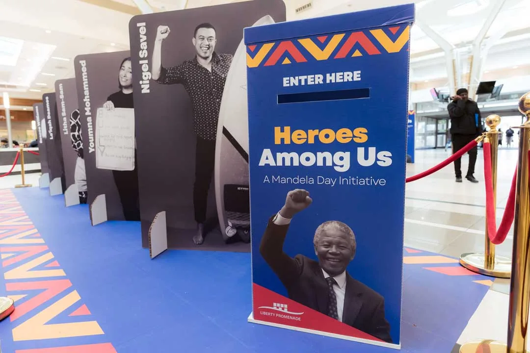 Liberty Promenade Mandela Day sports campaign