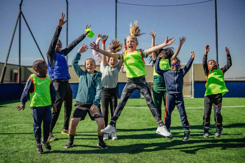 Mall of Africa Goal Zone winter activation