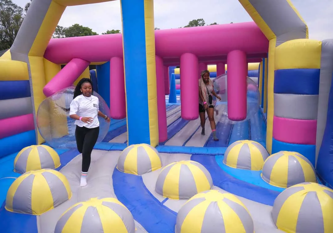 Fourways Mall Gauntlet obstacle course