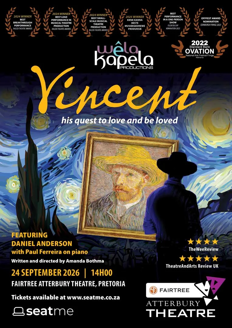 VINCENT – HIS QUEST TO LOVE AND BE LOVED Pretoria